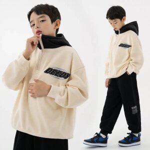 디디퀼팅 오버 후드 반집업[티셔츠TEJG569]