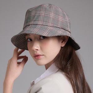 퍼플라벨 프레스코 디 라나 체크 버킷햇 알블리