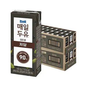 매일두유 검은콩 190ml, 48개