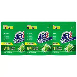 액츠 퍼펙트 캡슐세제 딥클린 28개입, 3개