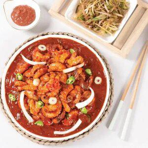 바담바담 길동쭈꾸미볶음 보통맛 300g, 4개