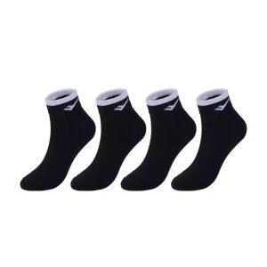 프로스펙스 탑컬러포인트 단목 남 블랙 4팩