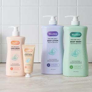 바세린 데일리 모이스처 고보습 핸드크림 520ml 60ml 바디로션 바디워시 1078ml 모음