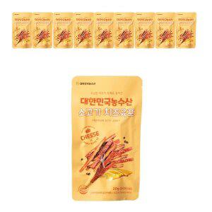 대한민국농수산 소고기 치즈육포, 10개