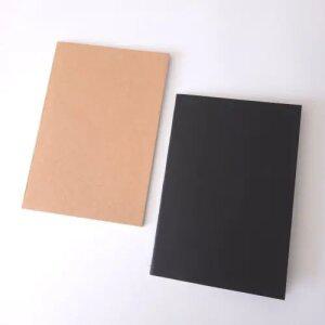 학생 사무용 데일리 심플 베이직 크라프트 무지노트 A5 36매 2color 슬림 소형 크라프