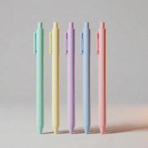 직장인 고급 사무용 0.5mm 중성젤펜 파스텔바디 가벼운선물용펜