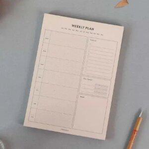 만년형 데일리 스케줄러 하루 시간관리 플래너 A5 플래너다이어리 데일리플래너