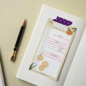 만년형 데일리 스케줄러 하루 시간관리 오늘의시간표 공부플래너 학습플래너