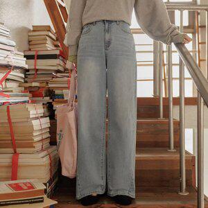 사방스판 절개선 와이드진(숏/롱)