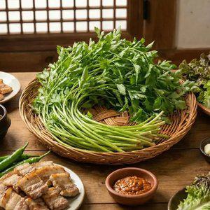 청도 제철 미나리 향긋한 생미나리 삼겹살 특품 2kg
