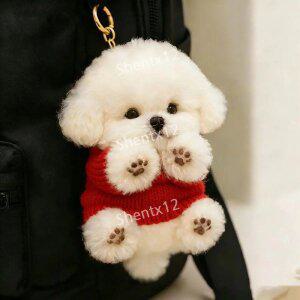 비숑 키링 인형 강아지 가방 고리 감성 소품 선물