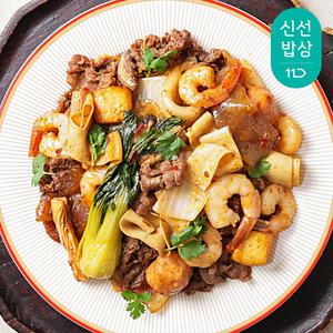 [프로즌] 9가지 재료, 소문난 원팩 마라샹궈 2팩+2팩 (480g*4팩)