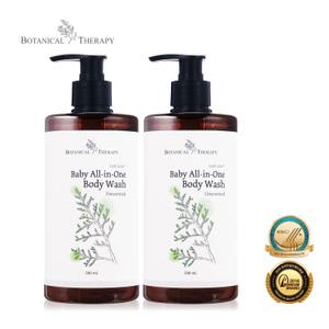[보타니컬테라피] 대용량 베이비 올인원 바디워시 500ml 2개