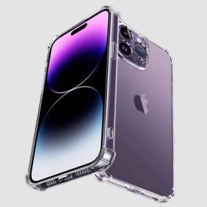 (1플러스1) 아이폰15 프로 플러스 프로맥스 투명 심플 케이스 풀커버 라운드 클리어 범