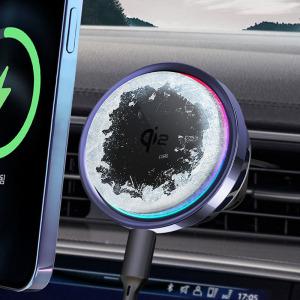 이쏘코리아 Qi2 맥세이프 차량용 핸드폰 거치대 아이폰 탁상용 고속 냉각식 무선 충전