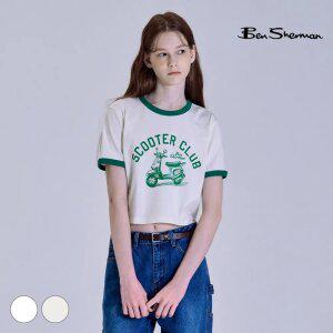 [택가 48,000원] 벤셔먼 우먼 스쿠터 티셔츠 BOBTS765F