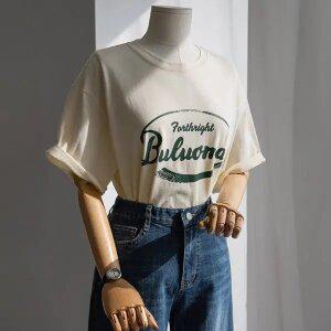 (안나앤플러스) A. 폴트 레터링 티셔츠[티셔츠E0212H01] 빅사이즈