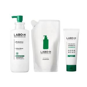 라보에이치 탈모케어 두피강화 샴푸, 400ml, 1개 + 리필, 400ml ,1개 +증정(112ml, 1개
