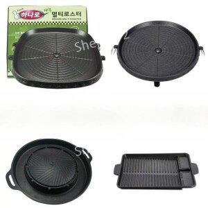 일체형 전골 불판 계란 샤브샤브 바베큐 무카타 고기