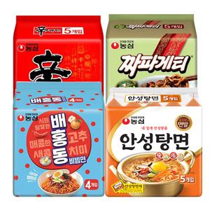 신배안짜(신5,안5,짜5,배홍동비빔면4)