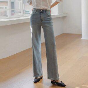 꿀스판 인생핏 일자 와이드진