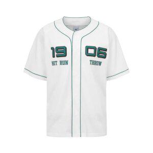 미즈노 반팔 메쉬 야구 유니폼 32YE415048