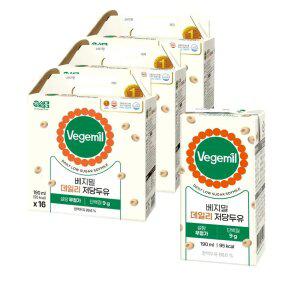 베지밀 데일리 저당 두유 190ml 48팩