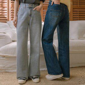 자동보정 슬라브 힙포켓 스트레이트진(숏/롱)