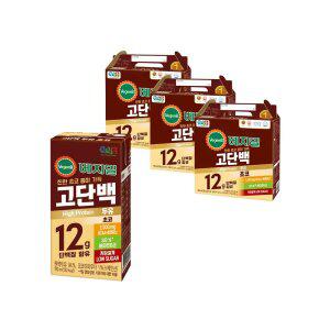 정식품 베지밀 고단백 초코 두유 190ml 48팩