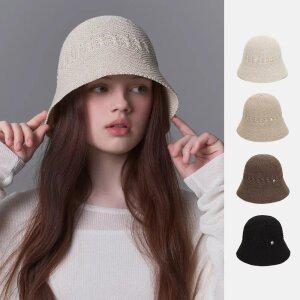 써머 니트 버킷햇 말카넷 (4 colors)