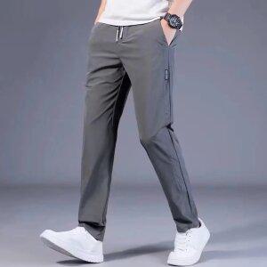 남자 아이스 냉장고바지 빅사이즈 여름 냉감 등산 작업복 바지