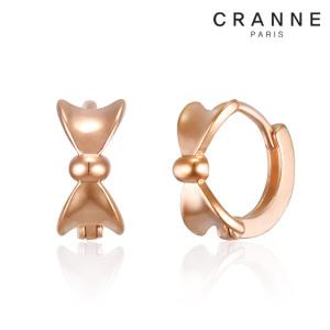 [끄란느] 미니 리본 원터치 귀걸이 C24EB324