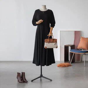 (안나앤플러스) 디뮤얼 플리츠 원피스[드레스DQK3] 빅사이즈