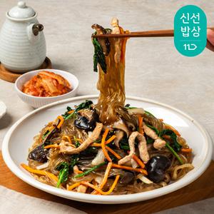 [프로즌] 6가지 신선한 재료, 모둠 잡채 1팩+1팩 (500g+500g)
