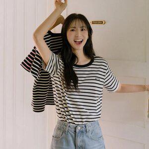 [JUST BETTER] 데이즈 스트라이프 반팔티