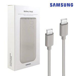 삼성 보조배터리 20000 45W 대용량 PD 초고속 고속충전 C타입 휴대용 노트북 아이폰 샤