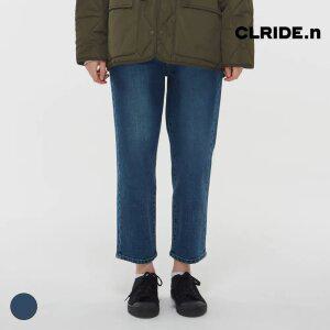 [택가 79,800원] 클라이드앤 테이퍼드 다크블루 밴딩 데님 팬츠 FNIDP843F