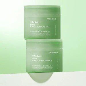 제이엠솔루션 티트리 트러블 클리어 토너 패드 100매 x 2개