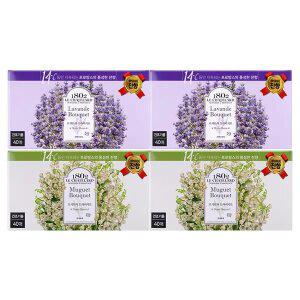 르샤트라 건조기용 드라이시트 뮤게부케, 40매, 2개 + 라벤더부케, 40매, 2개