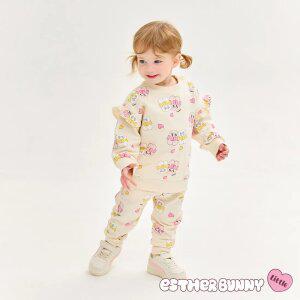 [에스더버니리틀] 하트체리핑크프릴상하복