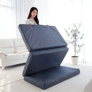 나코자요 3단 접이식 매트리스 바닥 침대 토퍼 수면매트 7cm/11cm