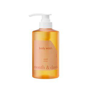 먼스앤데이즈 퍼퓸케어 코랄(감귤과허브향) 바디워시 500ml