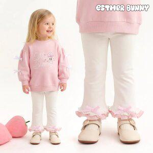 [에스더버니리틀] 러블리캉캉부츠컷골지레깅스팬츠