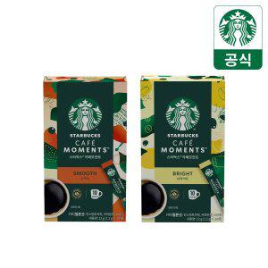 [무배+5만원이상 랜덤굿즈] 스타벅스 카페모먼트 인스턴트 스틱커피 10T