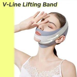 V라인 리프팅 밴드 얼굴리프팅 턱 이중턱 브이라인 탄력 얼굴압박 윤곽 붓기 홈 턱땡김