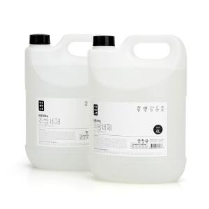 [KG커머스] 바른세탁소 대용량 주방세제 4L 2개+펌프용기