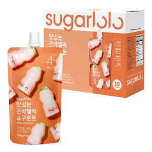 [인테이크] 슈가로로 무설탕 맛있는 곤약젤리 요구르트 150g*10팩