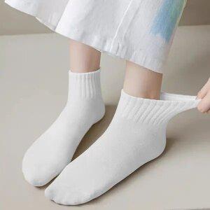 여성용 뉴 카바 단목 굵은 골지 데일리 학생 일상 양말 10켤레