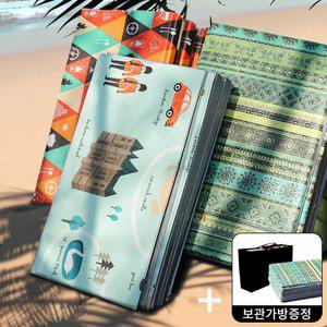 카르닉 국산 엠보코팅 캠핑매트 가방포함 돗자리 피크닉 방수 발포 150x200 / 240x200