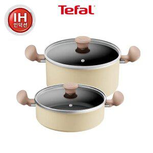 [테팔] 데이지 인덕션 냄비 2종 (양수24+전골24)
